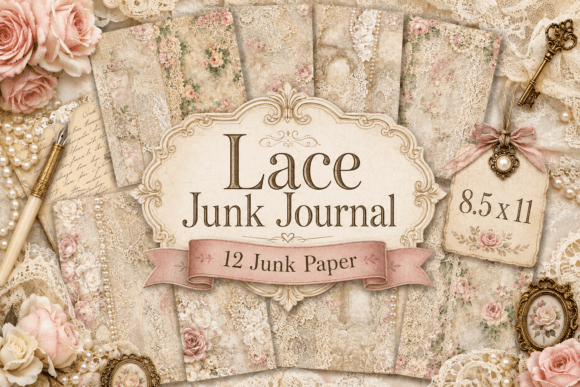 Lace Junk Journal