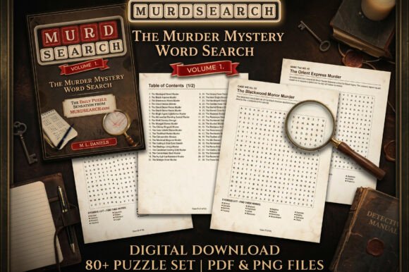 Murdsearch Mystery Word Search