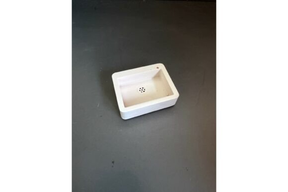 Vintage Dollhouse Sink and Faucet STL Files – 3D Printable Miniature - Image 2