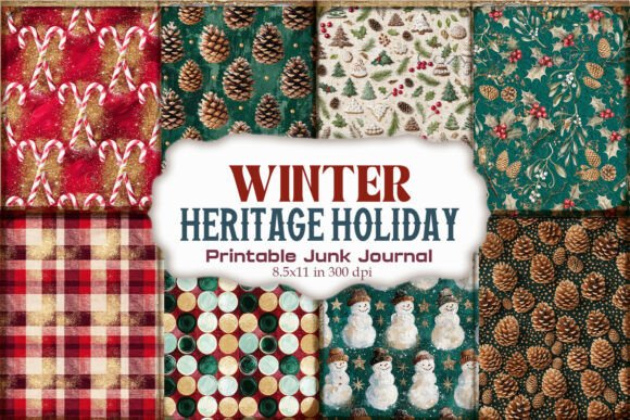 Winter Heritage Holiday Junk Journal