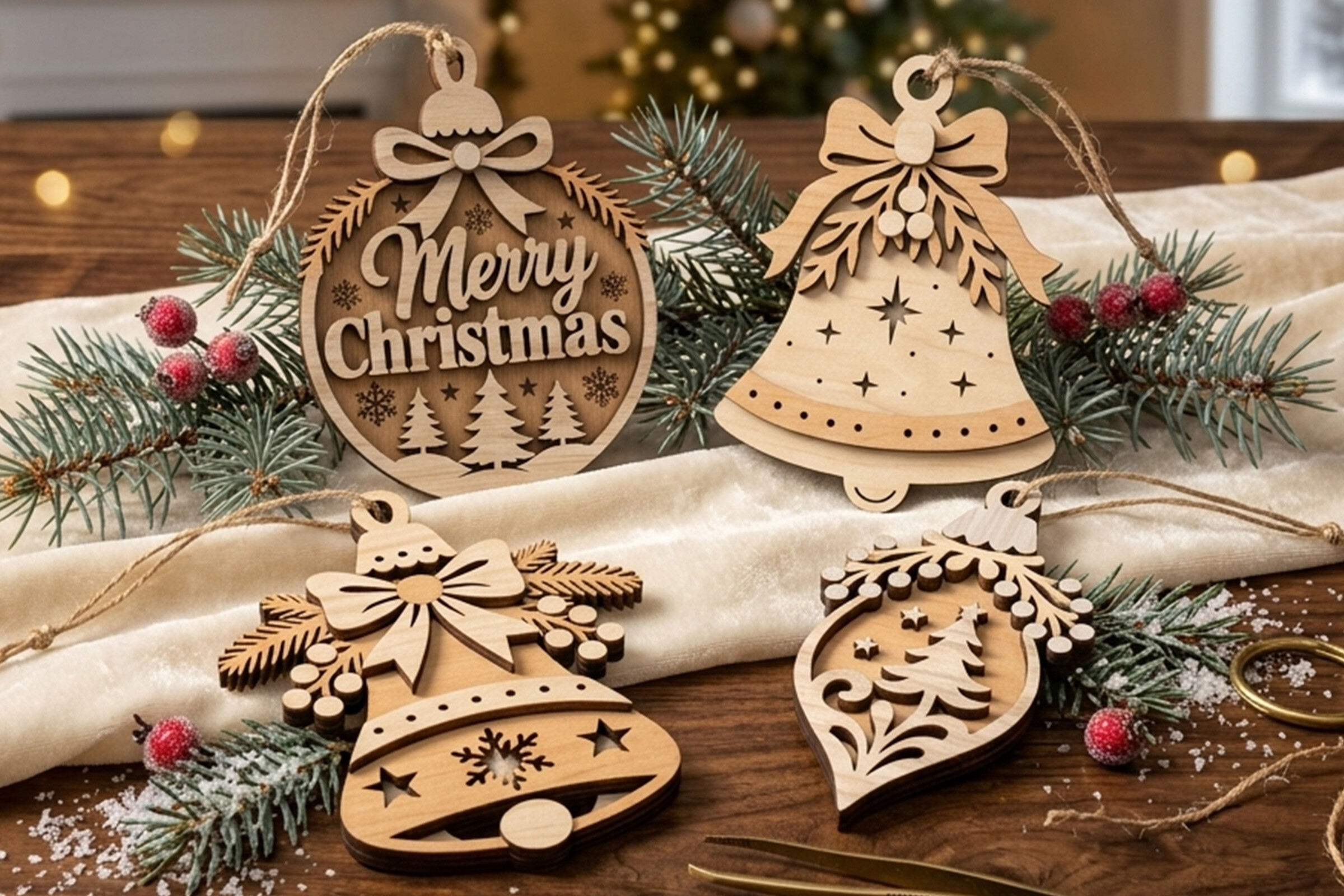 Christmas Bell Ornament Bundle