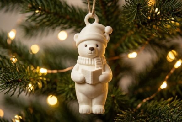 North Pole Sign STL File – 3D Printable Christmas Decoration for Village Scenes - Image 14