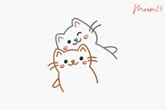 Cute Cat Duo
