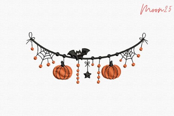 Halloween Pumpkin Garland