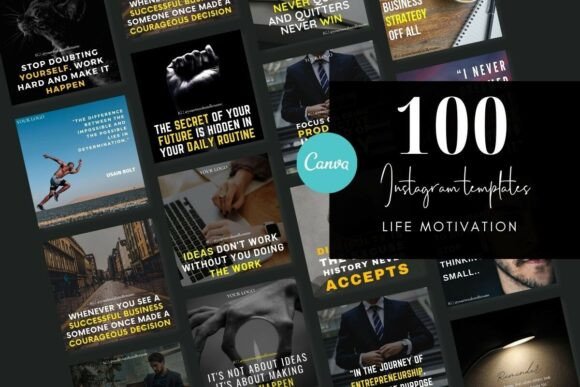 Life Motivation Social Media Post