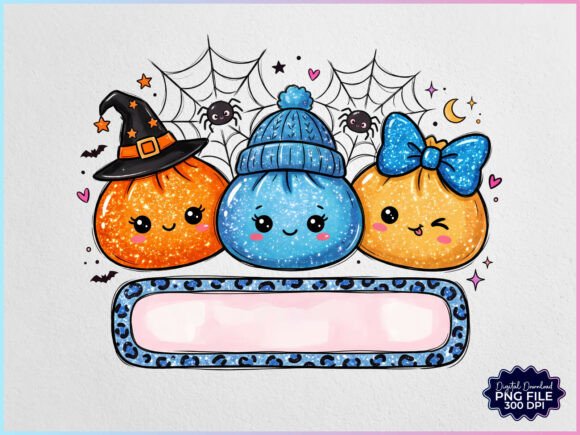 Personalized Halloween Dumpling Boy PNG