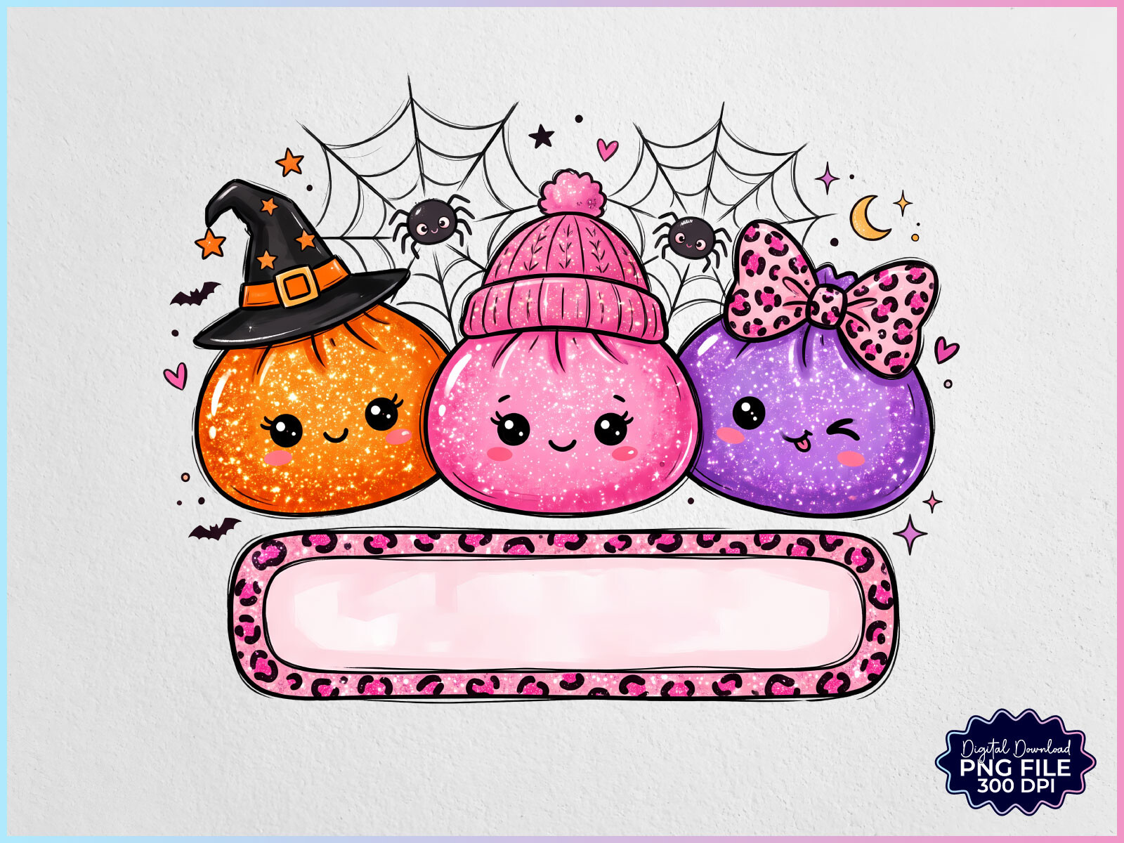 Personalized Halloween Dumpling PNG
