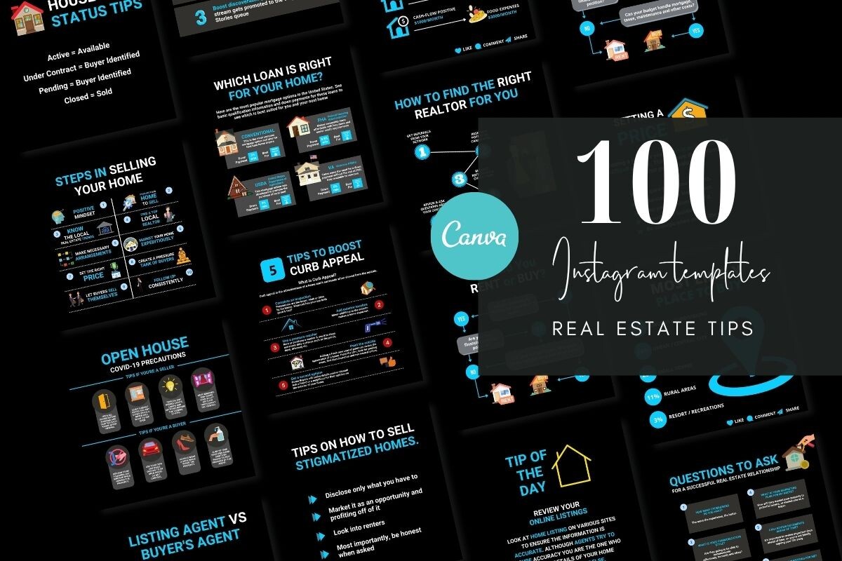 Real Estate Tips Social Media Post