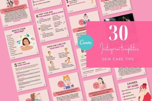 Skin Care Tips Social Media Post