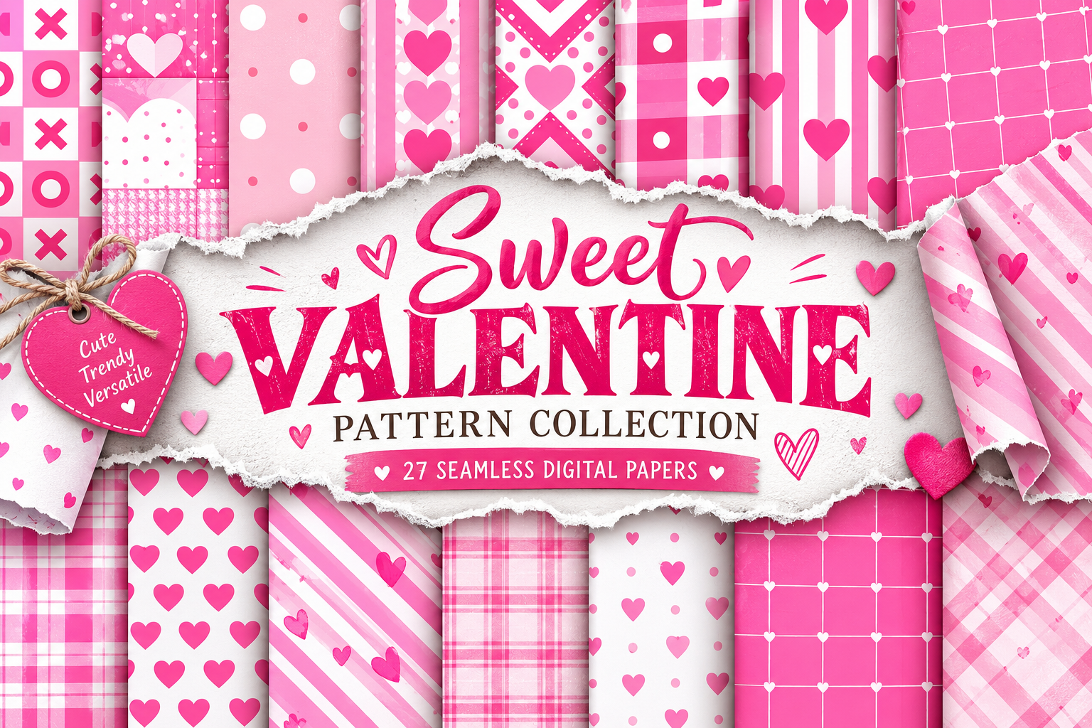 Sweet Valentine Pattern Collection