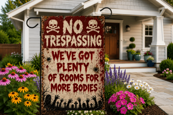 We've Got Plenty of Room Garden Flag