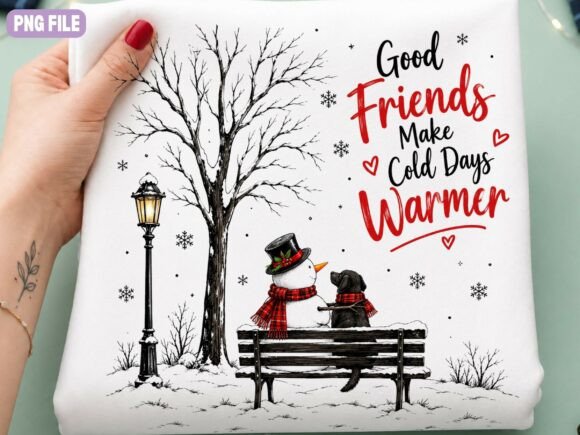 Winter Friends Christmas PNG, Winter Graphic Illustrations By Craft Palette