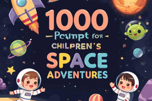 1000 Prompt for Children's Space Adventu