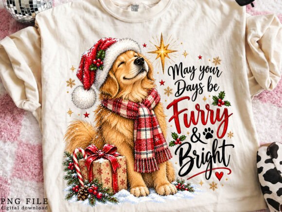 Christmas Dog PNG, Cute Holiday Puppy