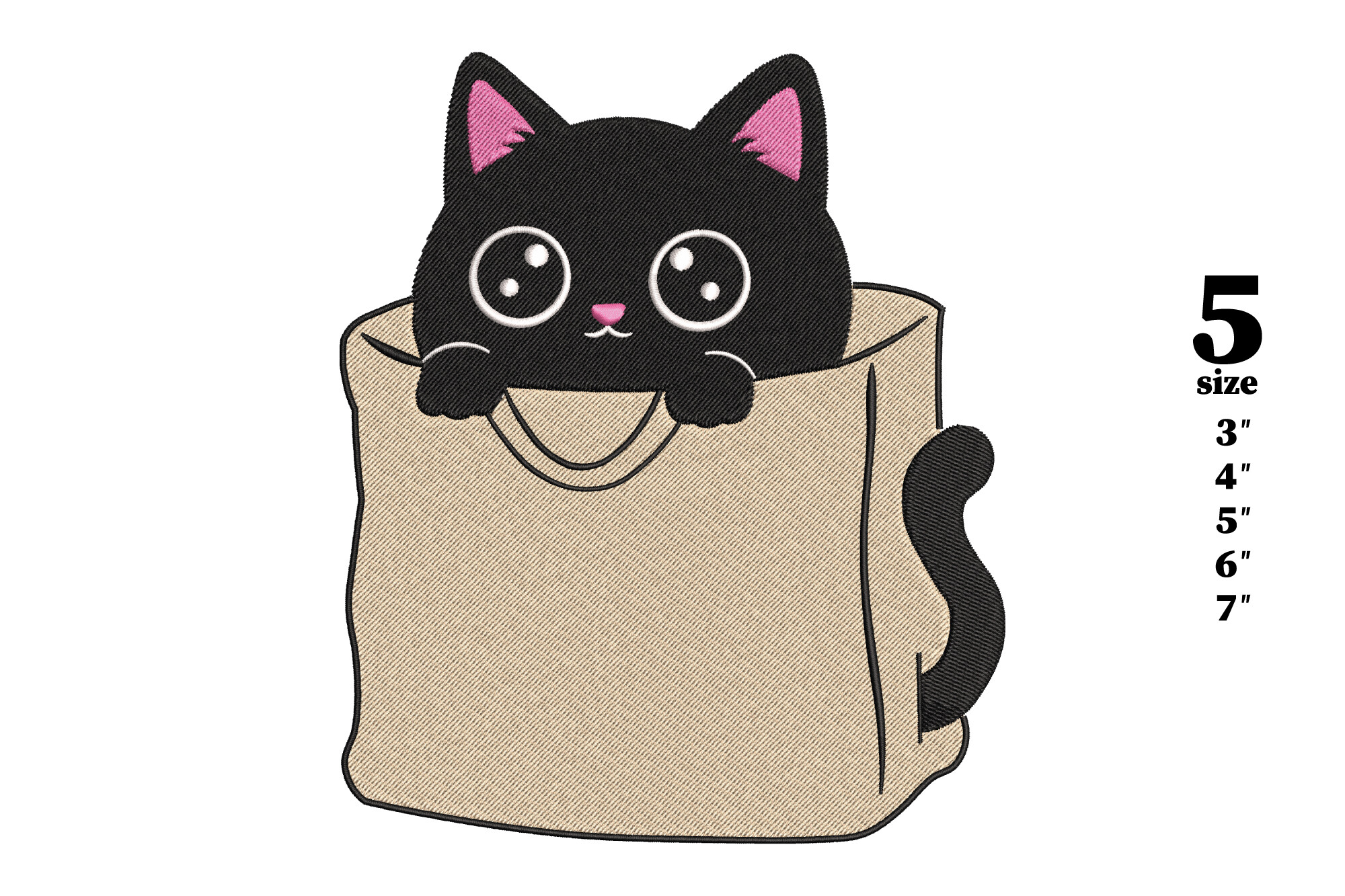 Cute Cat in Bag