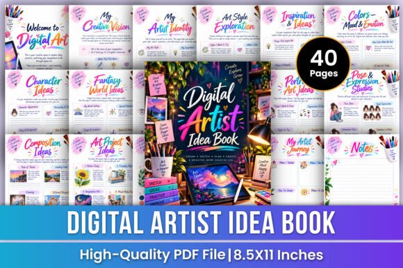 Digital Artist Idea Book | Digital Art