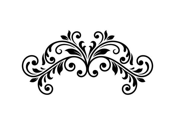 Heritage Ornate Element SVG Cut