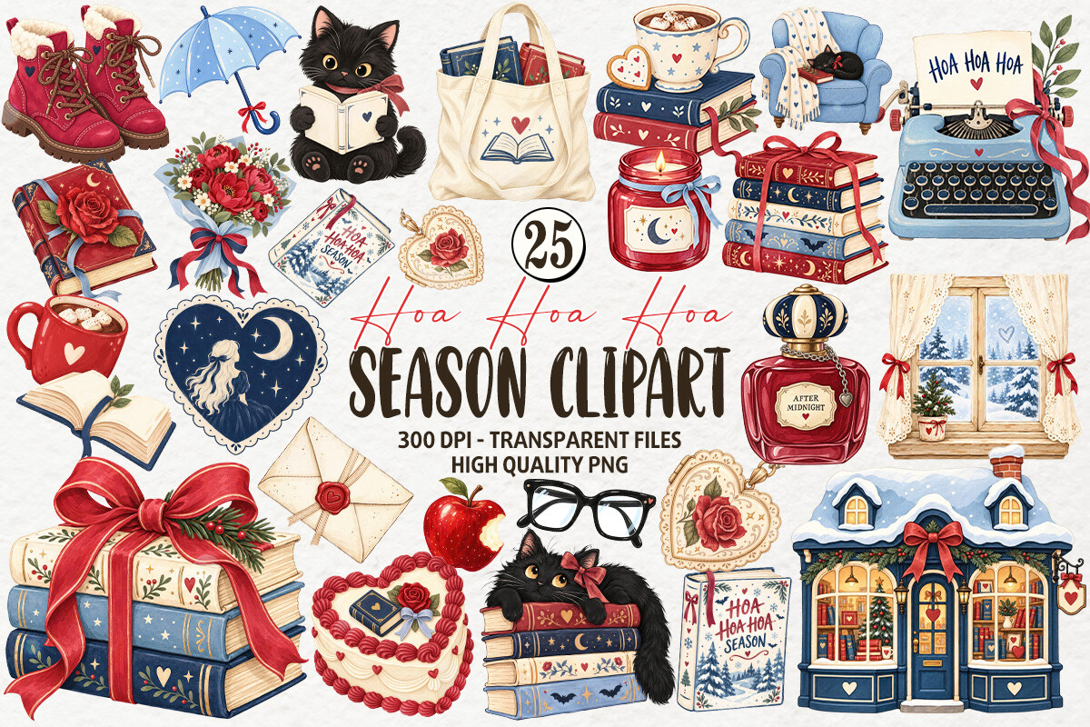 Hoa Hoa Hoa Season Clipart