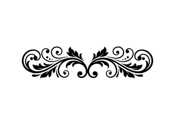 Lavish Ornate Element SVG Cut