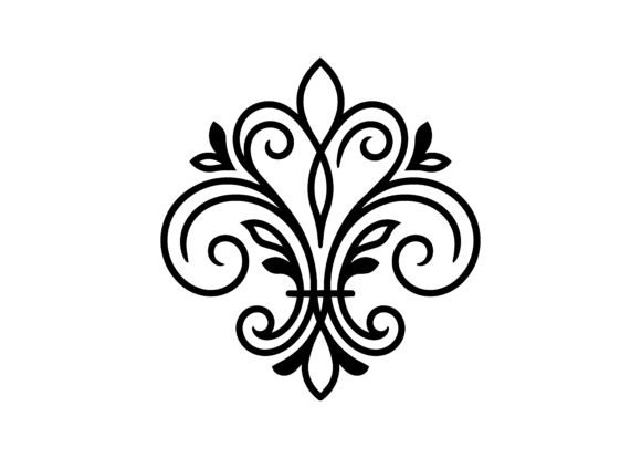 Ornate Element SVG Laser Cut