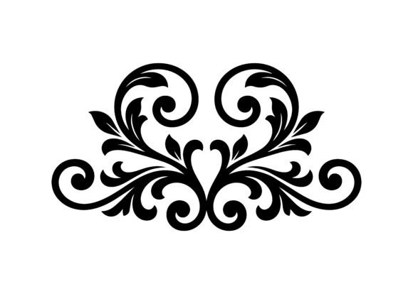 Ornate Element SVG Laser Cut