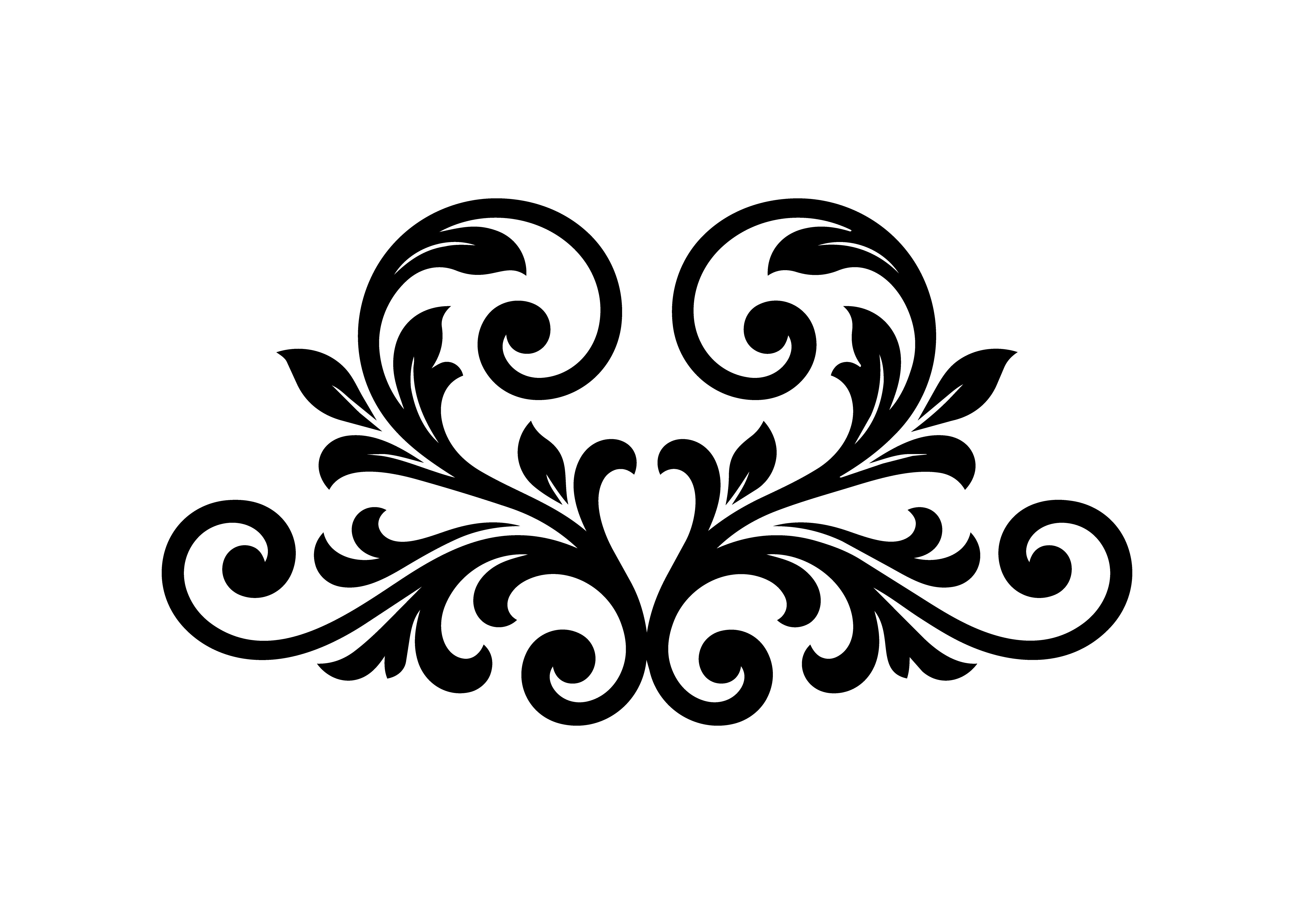 Ornate Element SVG Laser Cut