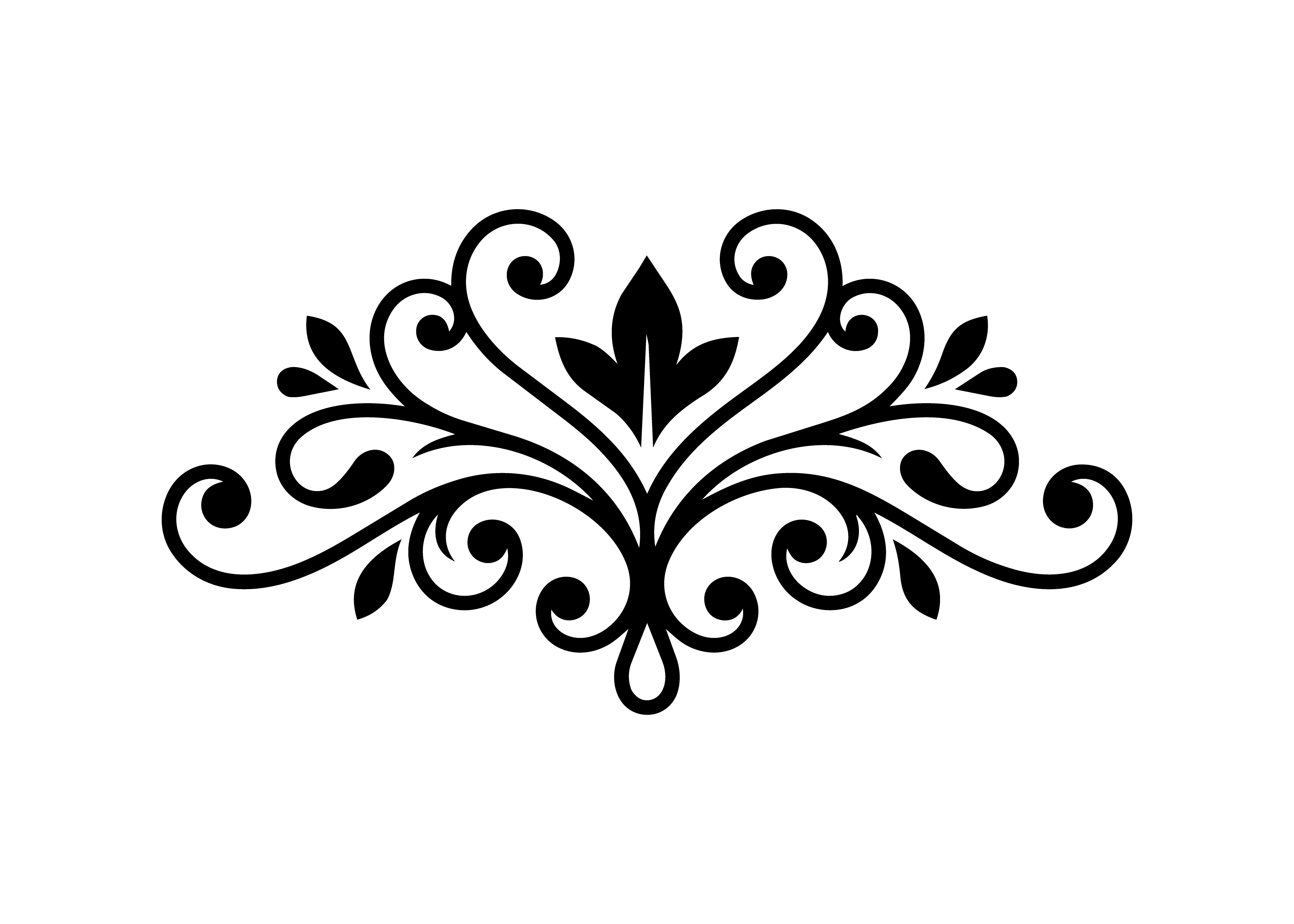 Ornate Element SVG Laser Cut