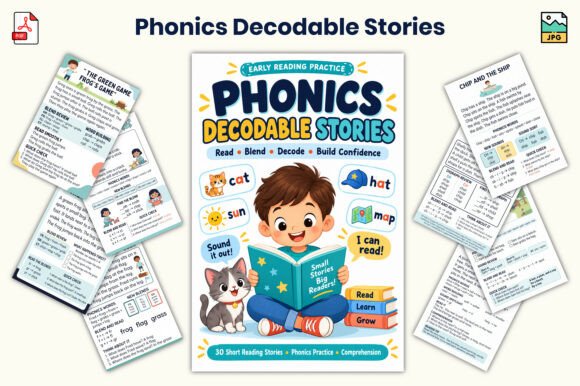 Phonics Decodable Stories