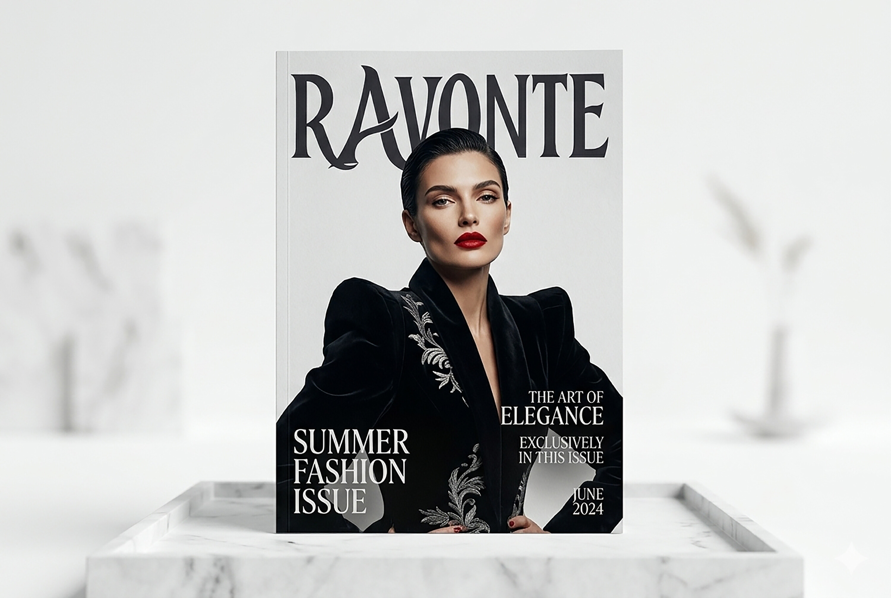 Ravonte preview, premium display serif