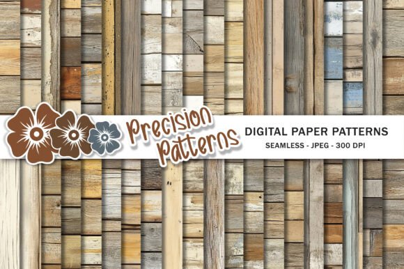 Rustic Wood Digital Paper