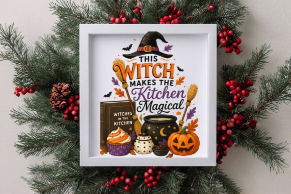 This Witch Makes the Kitchen Magical SVG