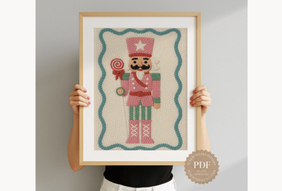 Toy Soldier Punch Needle Pattern