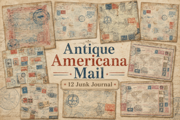 Antique Americana Mail