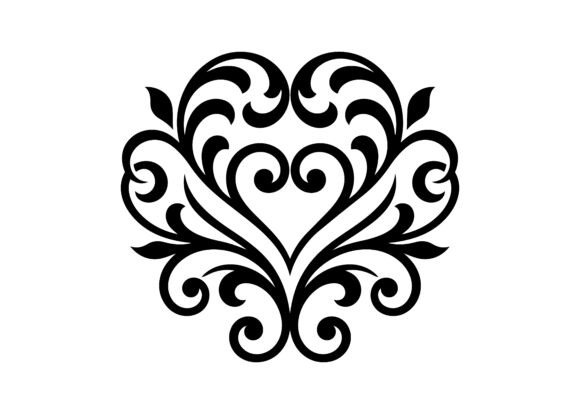 Charming Ornate Element Decorat SVG Cut