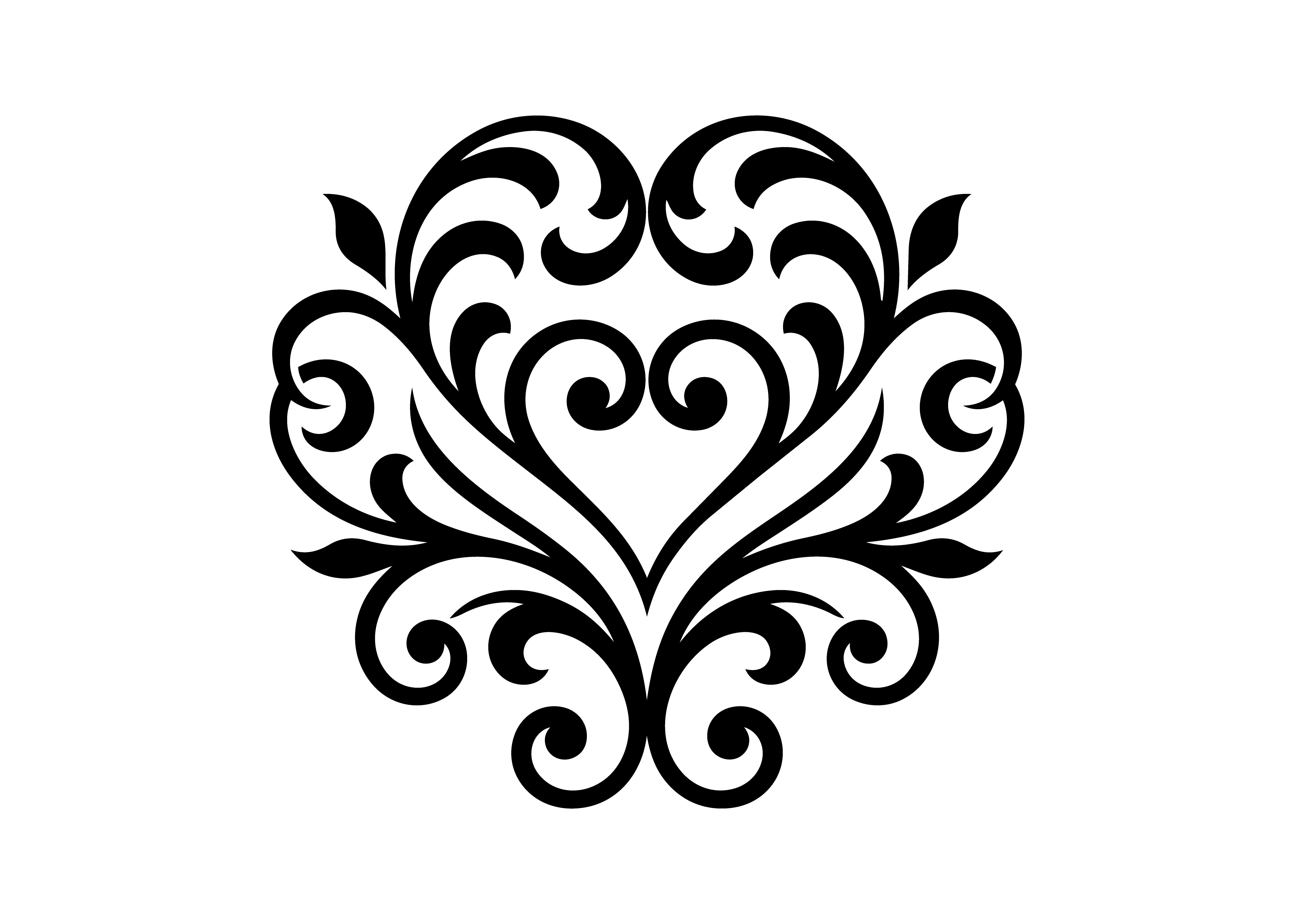 Charming Ornate Element Decorat SVG Cut