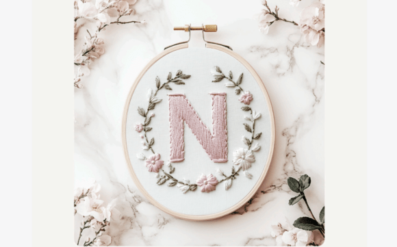 Cherry Blossom Embroidery Pattern