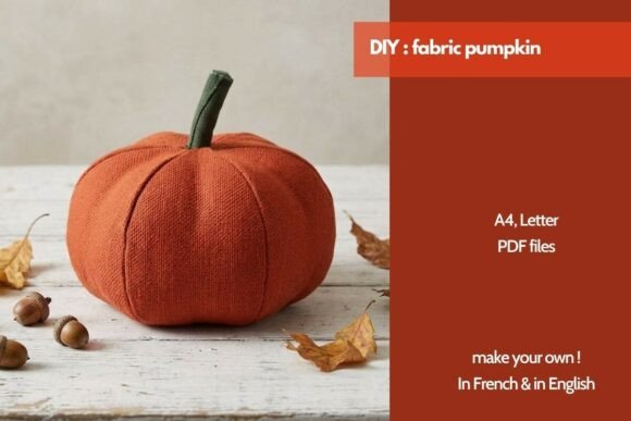 Fabric Pumpkin Sewing Tutorial