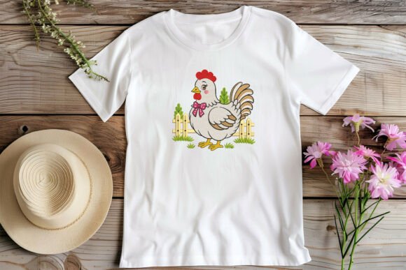 Floral Hen
