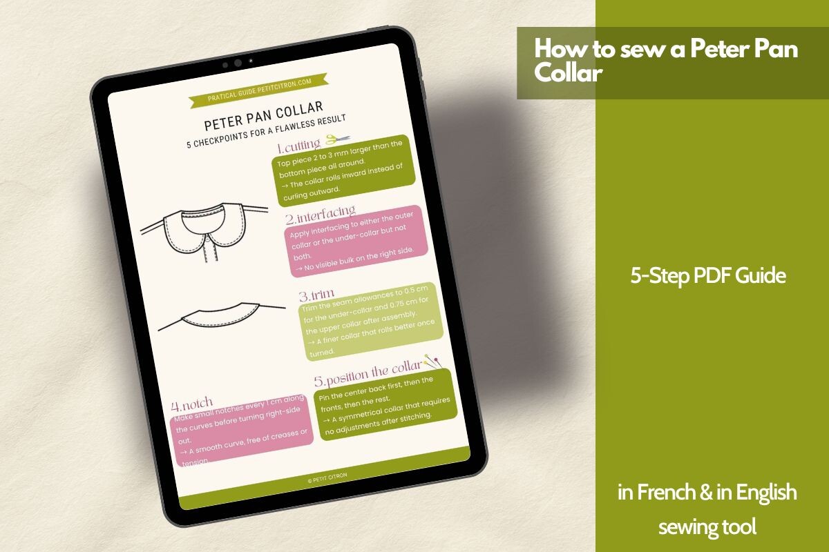 How to Sew a Peter Pan Collar