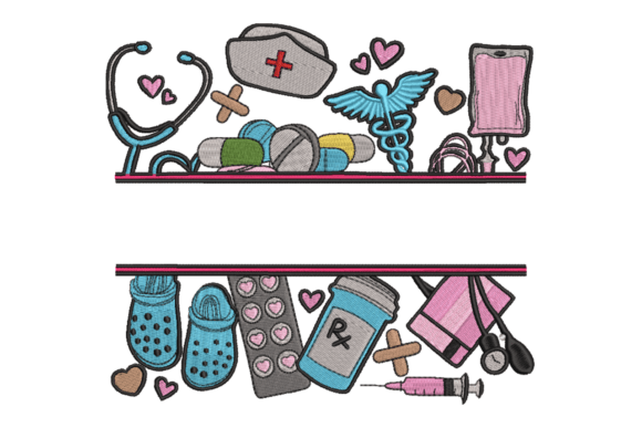 Nurse Life Split Frame