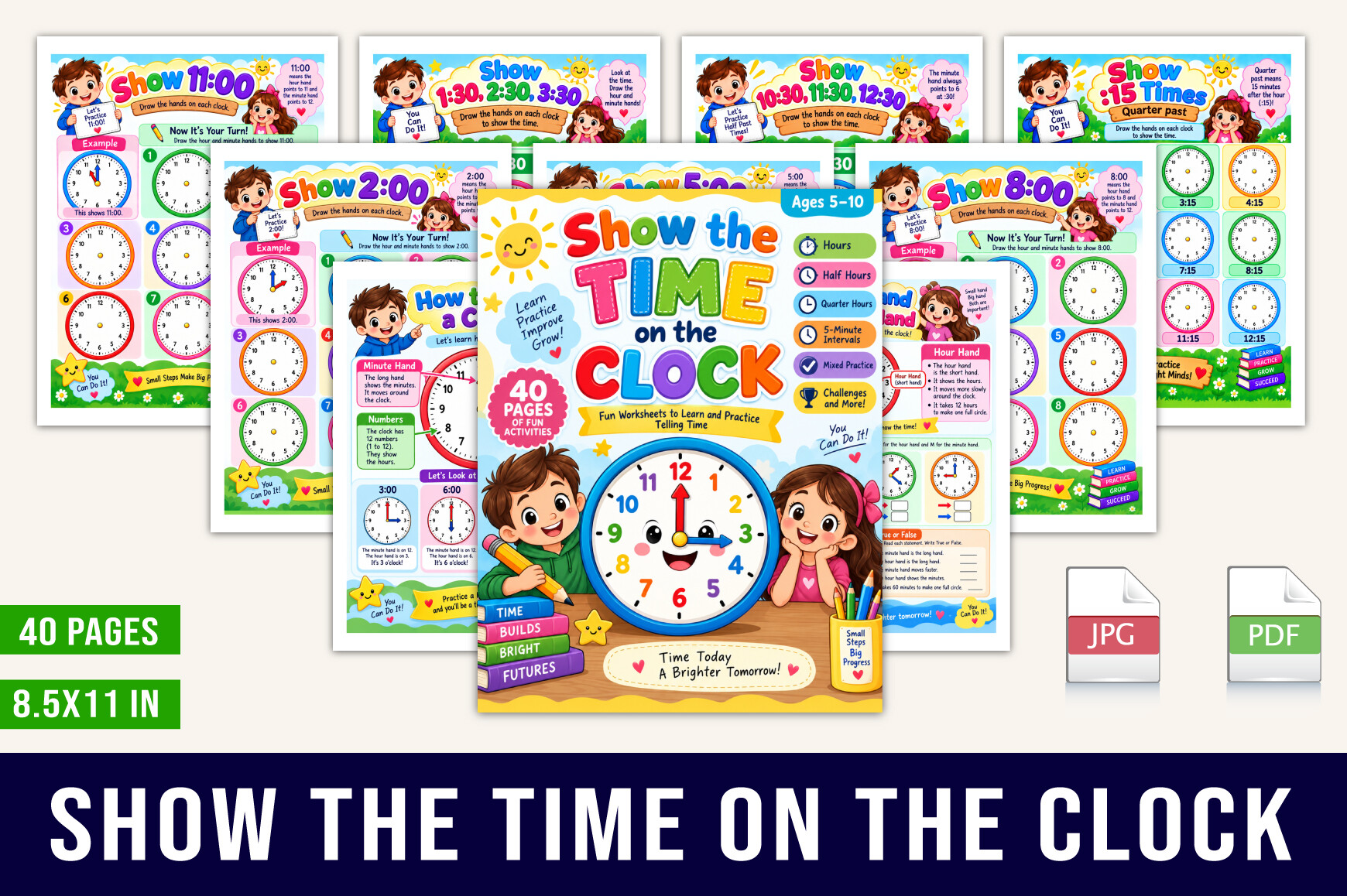 ⏰ Show the Time on the Clock