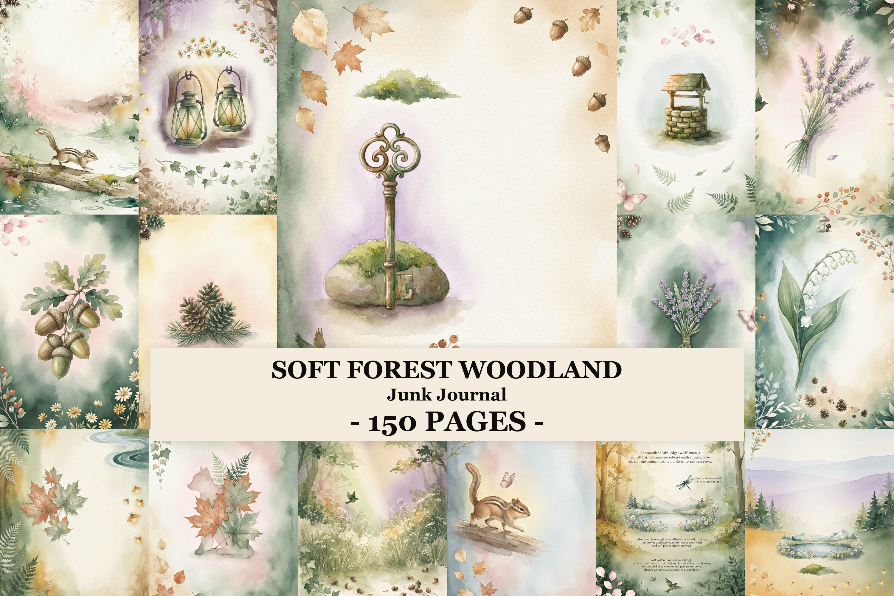 Soft Forest Woodland