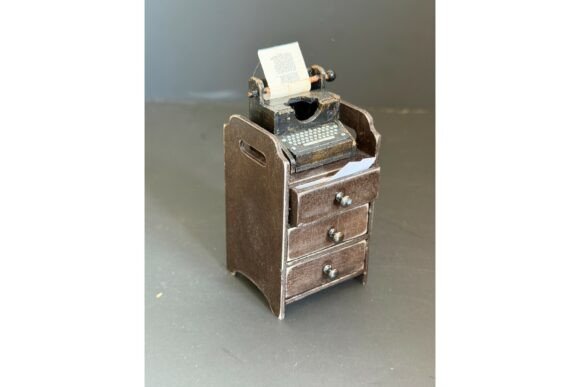 Vintage Dollhouse Sink and Faucet STL Files – 3D Printable Miniature - Image 11