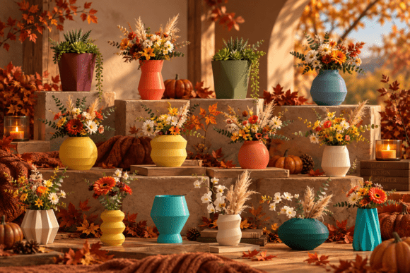 76 Vase STL Bundle | Ultimate 3D Printing Vase Collection - Image 4