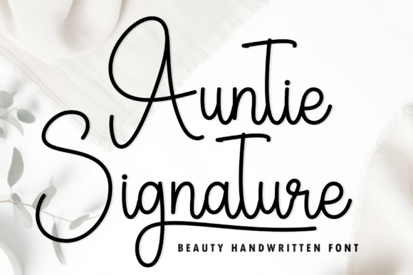 Auntie Signature