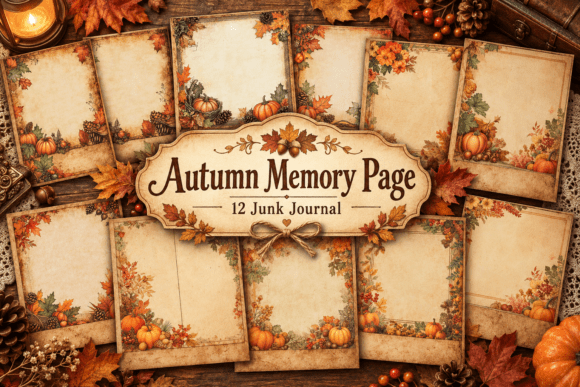 Autumn Memory Page