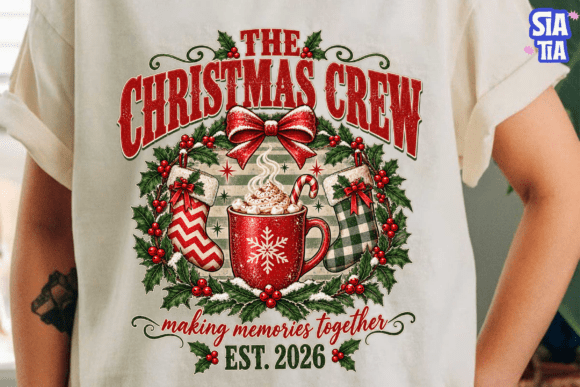 Christmas Crew Making Memories PNG Shirt