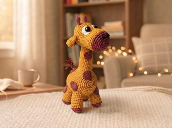 Clover Giraffe Pattern