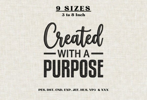 Created with a Purpose Inspirational DST
