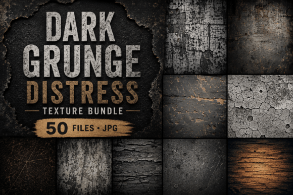 Dark Grunge Distress Texture